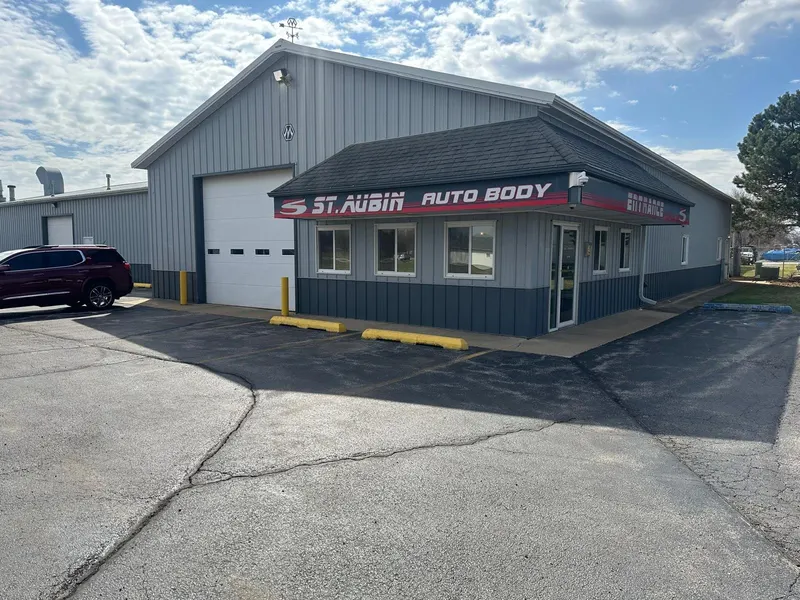 St. Aubin Auto Body collision repair facility in Manteno, Illinois